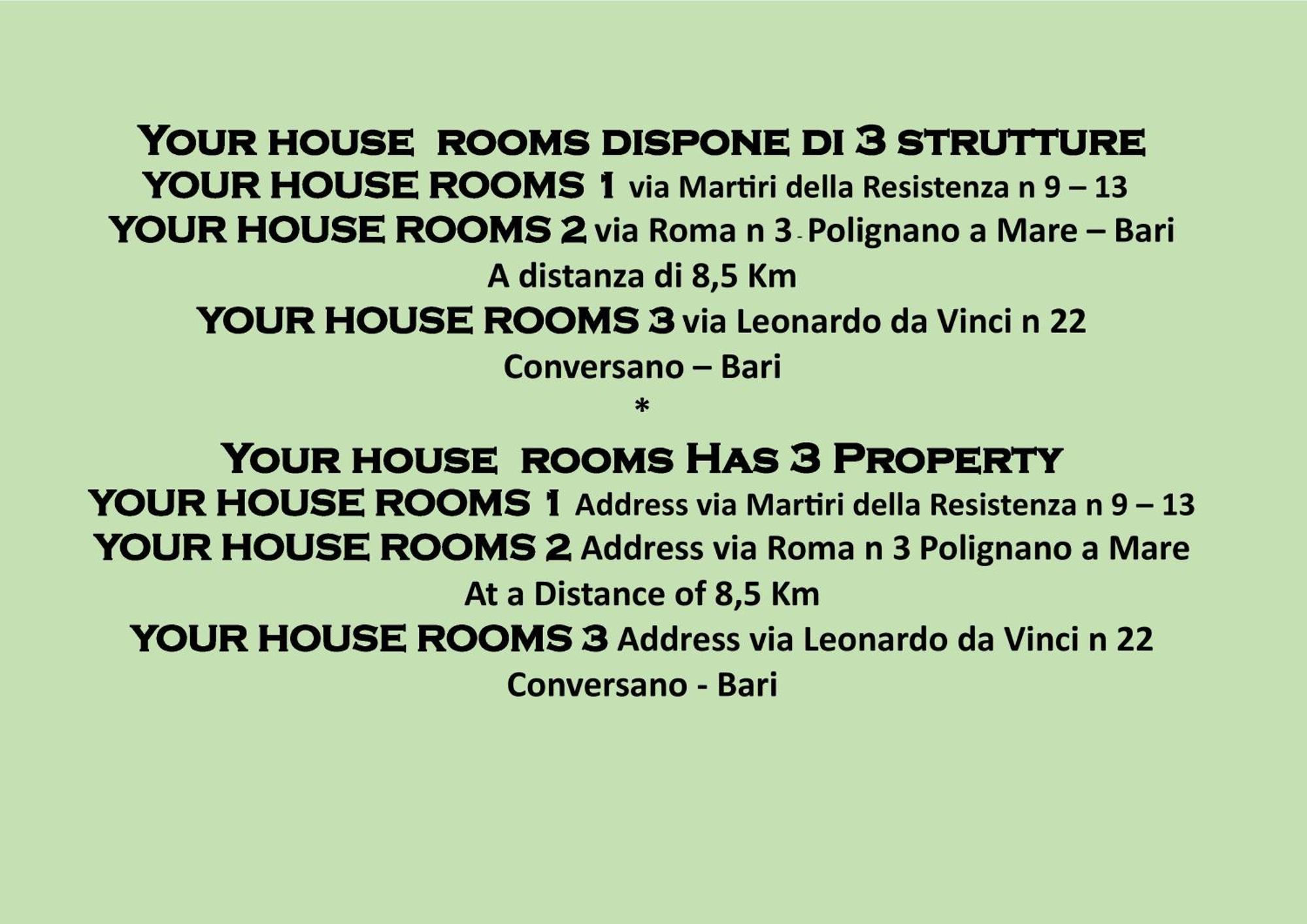 Your House Rooms 3 Conversano Room photo